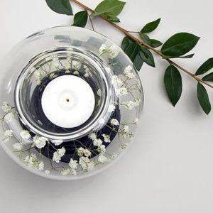 Vunder Tahiti Tealight - Medium Size Teak Base